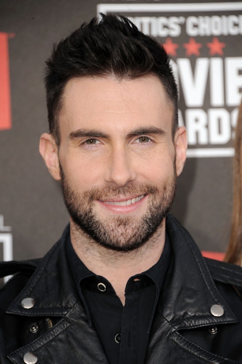 Adam Levine at awards ceremony