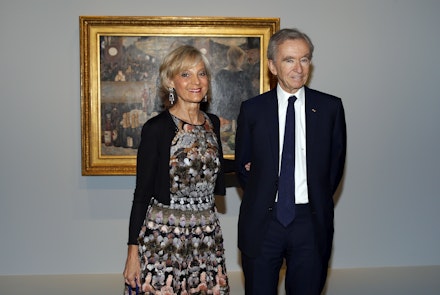 bernard arnault and wife bernard arnault and wife