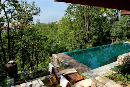 Ananda in the Himalayas, India Ananda in the Himalayas, India
