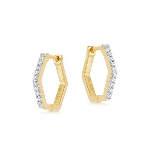 Missoma huggie earrings