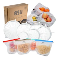 Reduce Single Use food bags and storage set