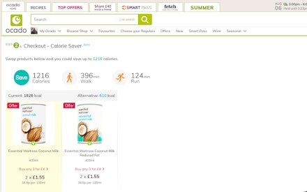 Ocado's Calorie swap is dangerous and triggering Ocado's Calorie swap is dangerous and triggering