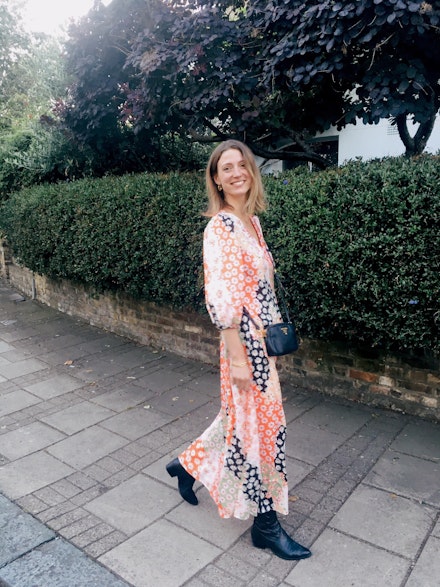 floral dress with cowboy boots floral dress with cowboy boots