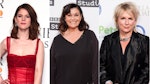 Rose Leslie, Dawn French, Jennifer Saunders
