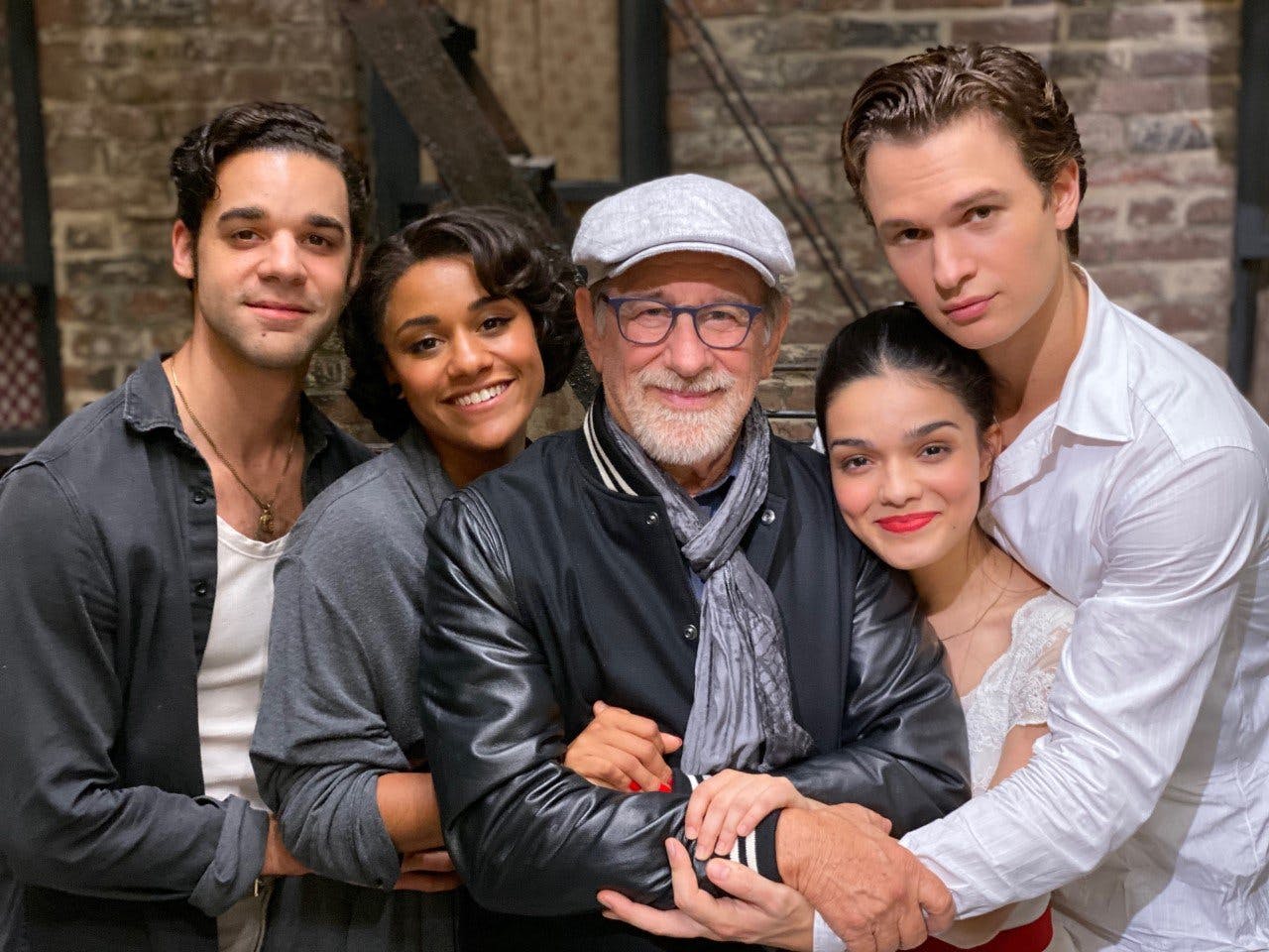 West Side Story - Spielberg and cast