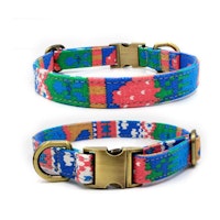 Patterned Dog Collar with Quick Release