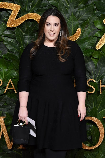 Mary Katrantzou at 2018's Fashion Awards Mary Katrantzou at 2018's Fashion Awards
