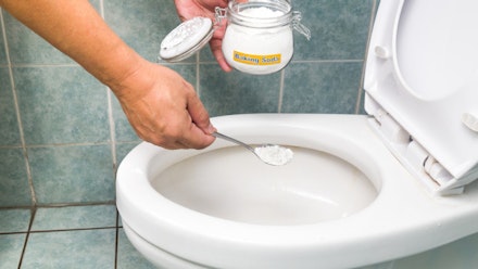 Keep the loo white and clean Keep the loo white and clean