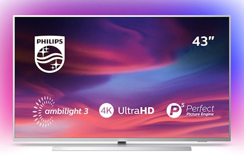 Philips 43-Inch 4K UHD Android Smart TV with Ambilight and HDR 10+