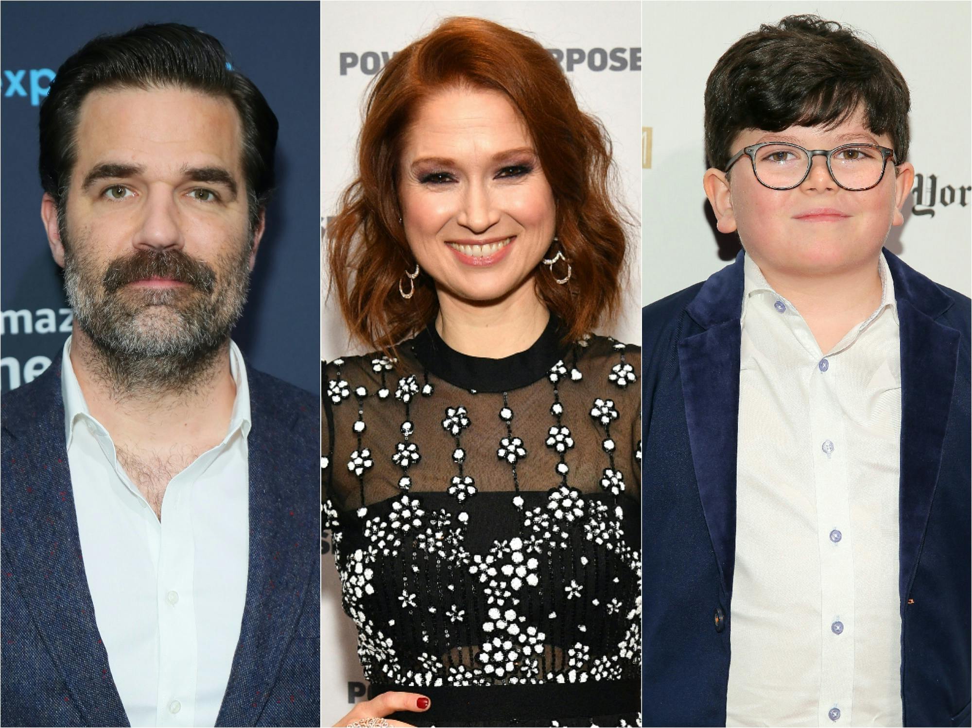 Rob Delaney, Ellie Kemper, Archie Yates