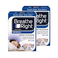 Breathe Right Nasal Strips Natural Large 30 2 PACKS, £22.97