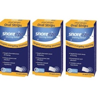 Triple Pack- Snoreeze Snoring Relief Oral Strips 28, £18.75