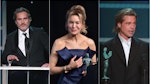 Joaquin Phoenix, Renee Zellweger, Brad Pitt SAG Awards