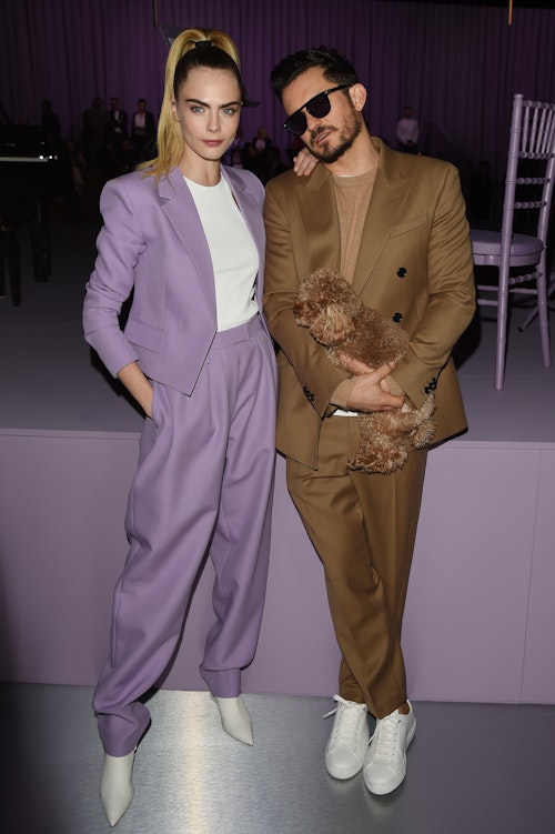 Cara Delevingne and Orlando Bloom, BOSS AW20