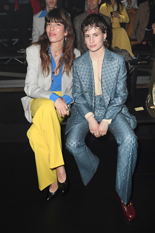 Lou Doillon and Chris, Gucci AW20
