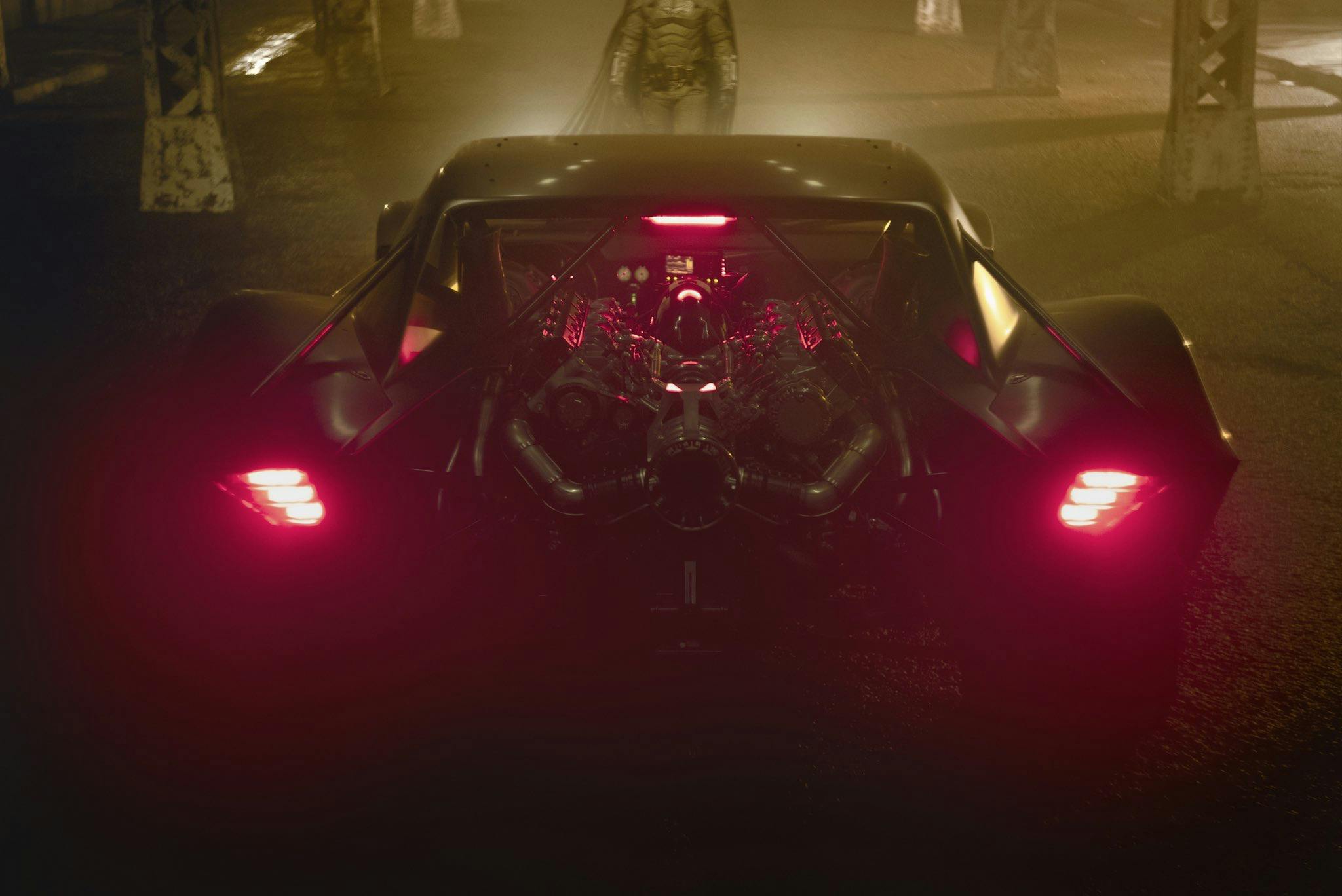 The Batman: Early Batmobile shots
