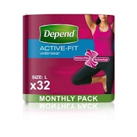 Depend Active-Fit Incontinence Pants for Women