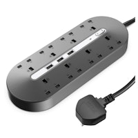 MiiKARE Extension Power Socket with USB Ports