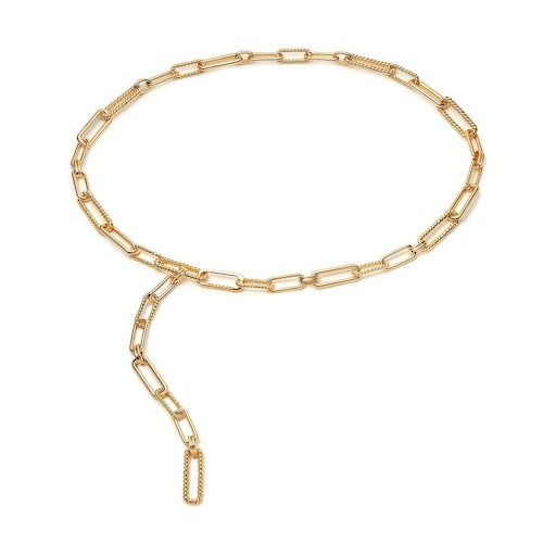 Missoma, Gold Chunky Radial Chain Belt, £295