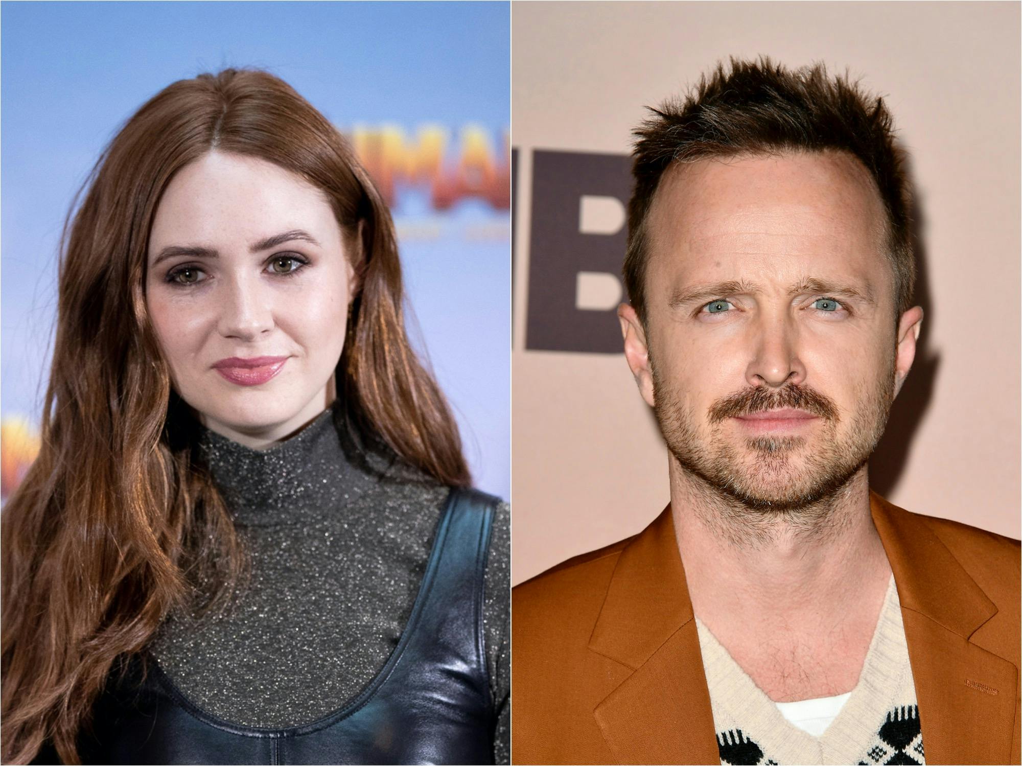 Karen Gillan, Aaron Paul