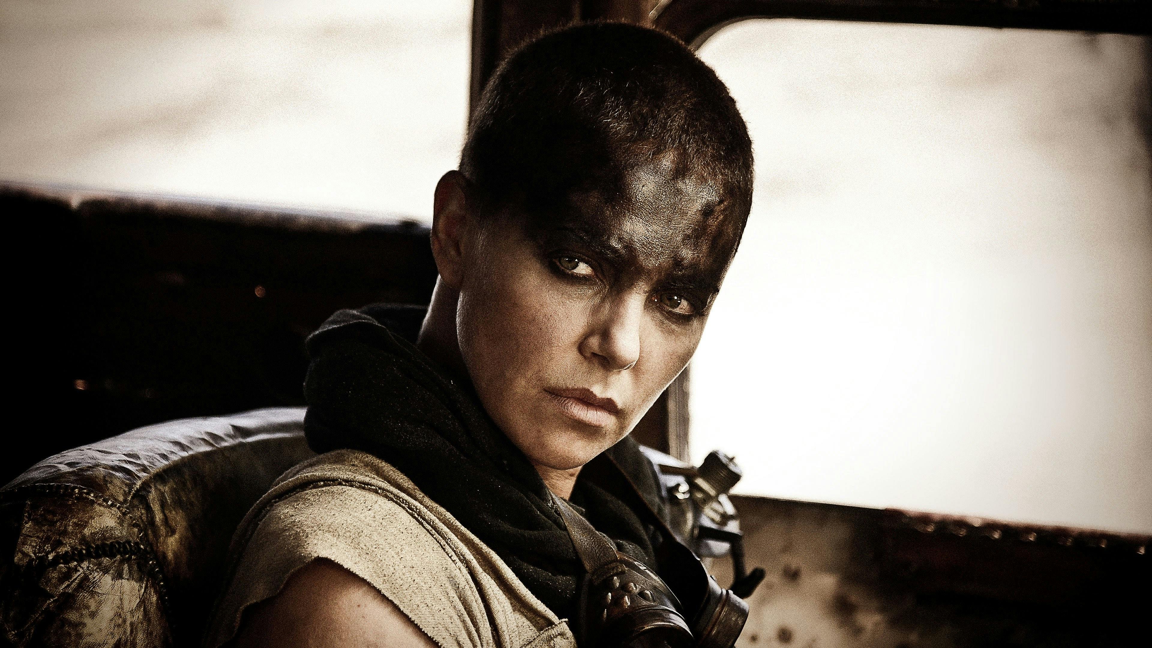 Charlize Theron in Mad Max: fury road