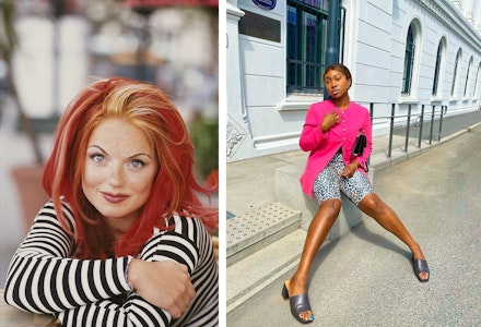 ginger spice geri halliwell cycling shorts ginger spice geri halliwell cycling shorts
