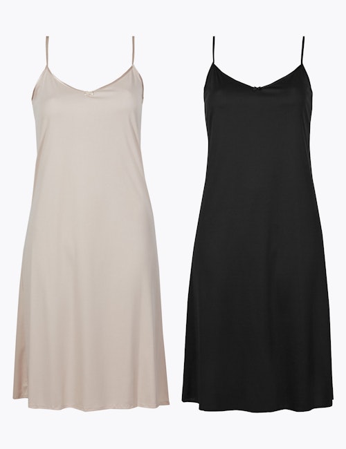 M&S, 2 Pack Assorted Full Slips, £20