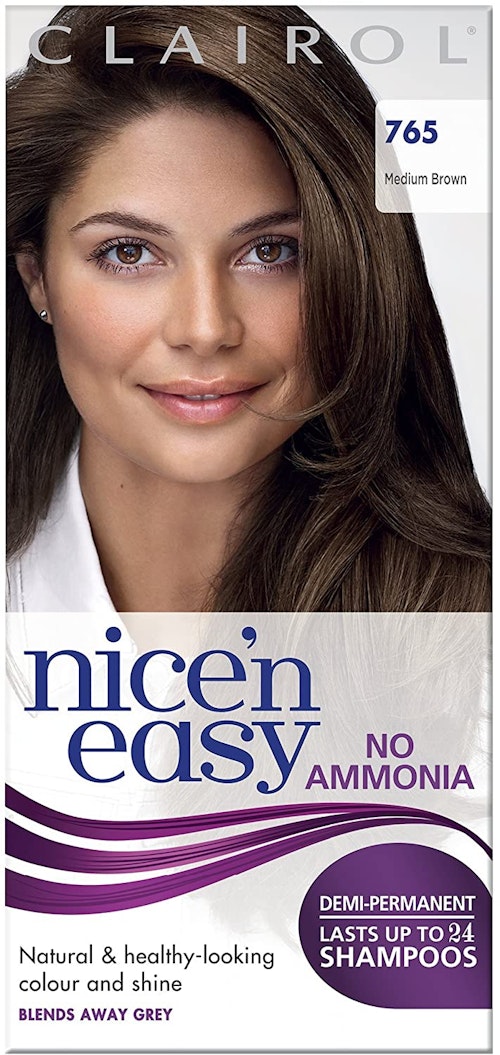 Clairol Nice'n Easy Semi-Permanent Hair Dye No Ammonia 765 Medium Brown