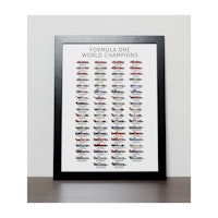 Formula One World Champions Poster