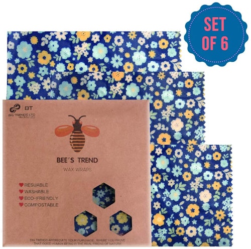Beeswax Wraps Set of 6