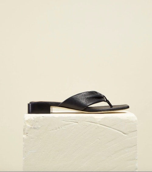 Dear Frances, Wrap Sandal in Black, £300