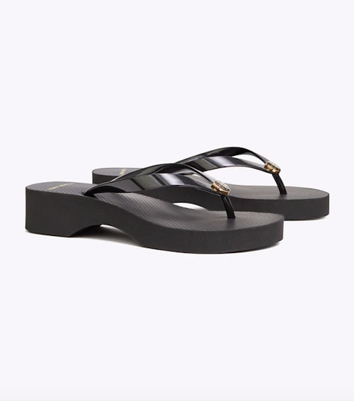 Tory Burch, Carved Wedge Flip Flops, £65