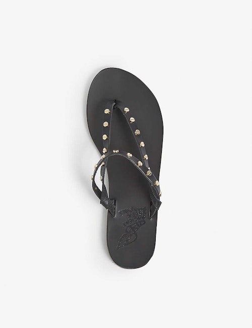Ancient Greek Sandals, Studded Leather Flip Flops, £150 at Selfridges