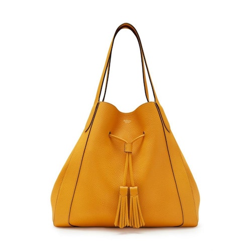 Mulberry, Millie Tote Deep Amber Heavy Grain, £995