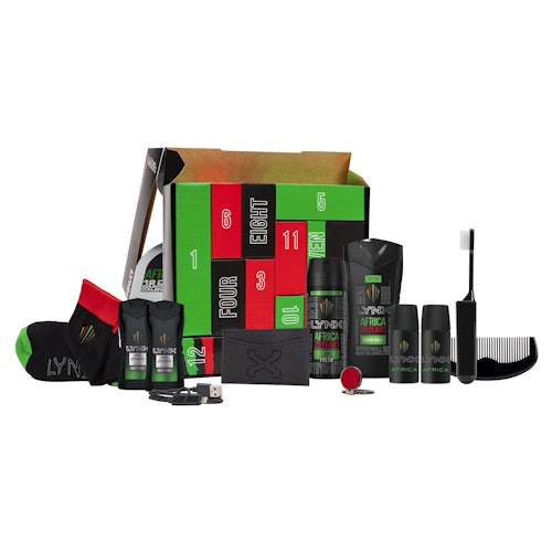 Lynx Africa 12 Day Countdown Advent Calendar, £20