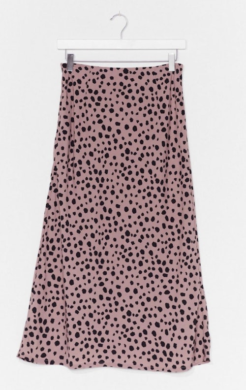 Get The Upper Hound Dalmation Midi Skirt