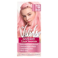 Garnier Color Sensation Vivids Pink Hair Dye Permanent, Pastel Pink