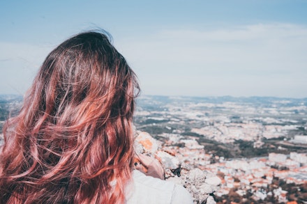 Pink hair dye Pink hair dye