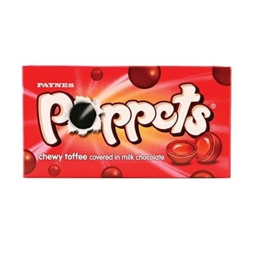 Poppets Toffee Cartons