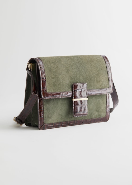 & Other Stories, Suede Cross-Body Bag, £125