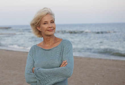 woman on beach woman on beach