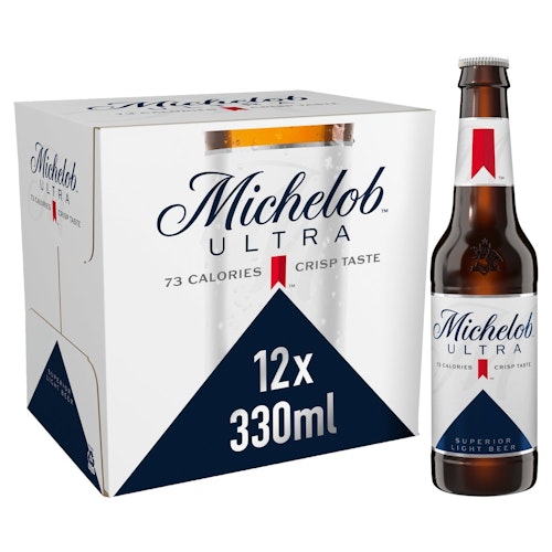Michelob Ultra Superior Light Lager Beer Bottles