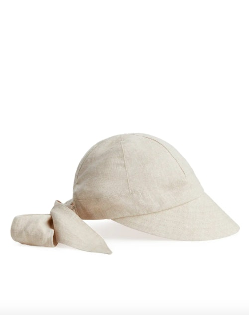 Arket, Knot Detail Linen Cap, £35