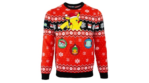 Pokemon Knitted Christmas Jumper, £36.99
