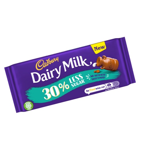 Cadbury Dairy Milk 30% Less Sugar
