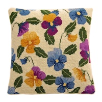 Cleopatra's Needle Pansy Pillow Tapestry Kit