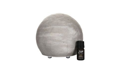 Positively Poosh Ultrasonic Diffuser Kit In Grey