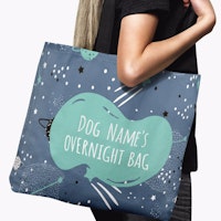 Personalised Dog Canvas Bag
