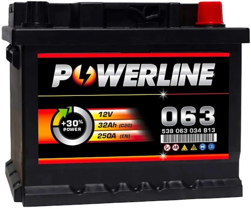 063 Powerline Car Battery