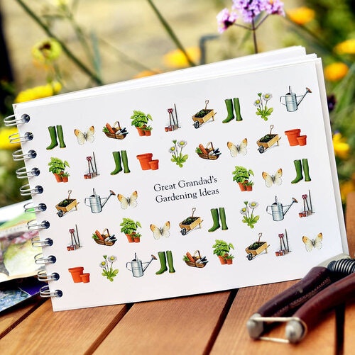 PERSONALISED GARDENING JOURNAL
